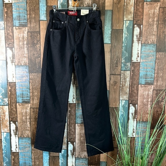 👖Arizona boys 16 black slim relaxed fit jeans - Picture 1 of 15
